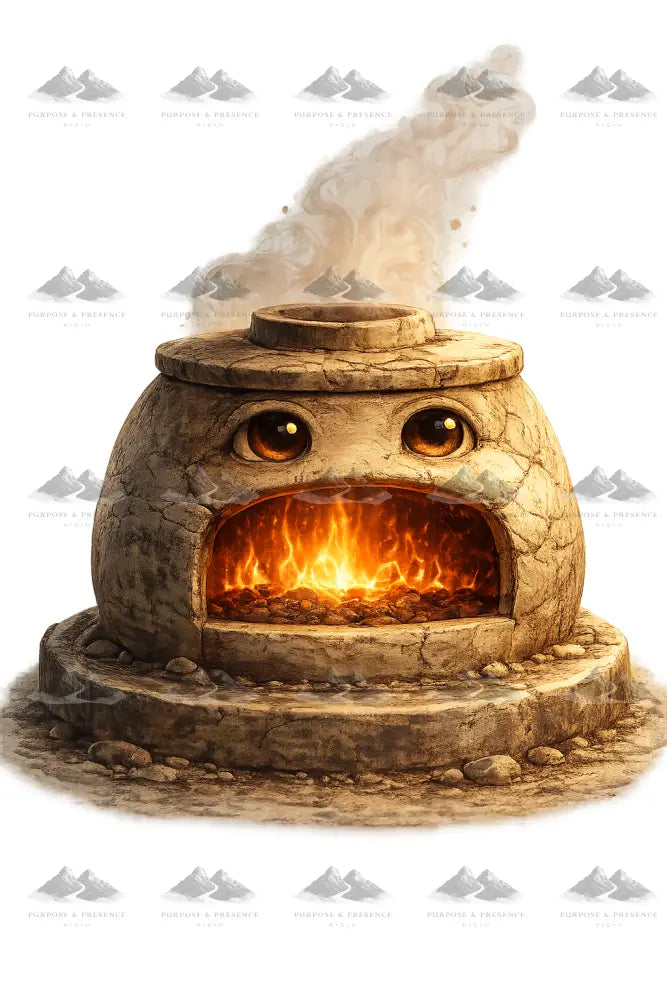 Adesivo - Cerâmica - Forno de Fogo Adesivo