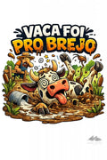 Adesivo -  Expressão Brasileira - A Vaca Foi pro Brejo - Purpose And Presence Digio