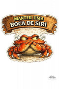 Adesivo - Expressão Brasileira - Boca de Siri Adesivo