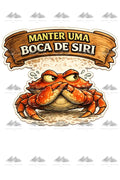 Adesivo - Expressão Brasileira - Boca de Siri Adesivo