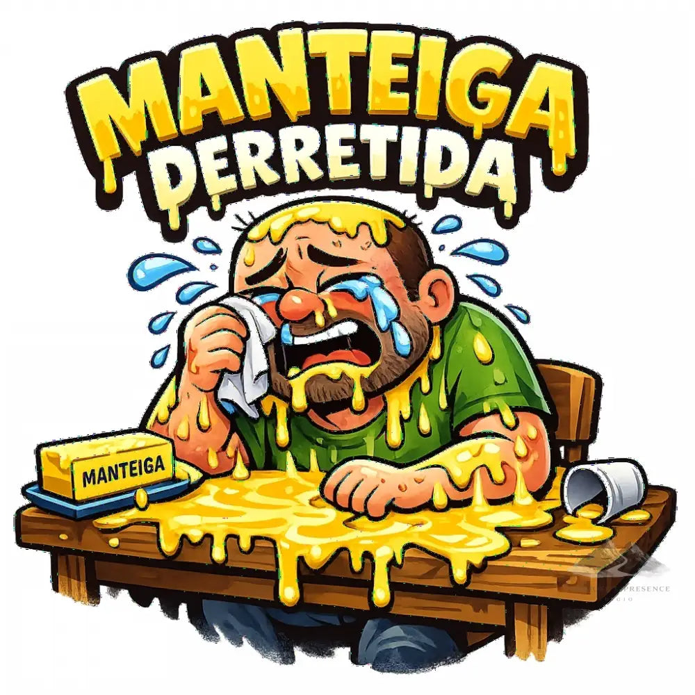 Adesivo - Expressão Brasileira - Manteiga Derretida Adesivo