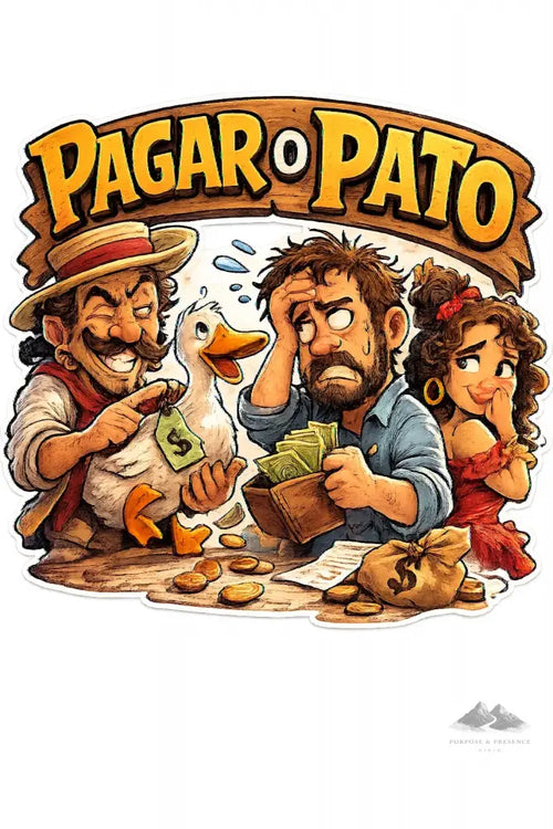 Adesivo - Expressão Brasileira - Pagar o Pato - Purpose And Presence Digio