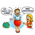 Adesivo - Expressão Brasileira - Saia Justa - Purpose And Presence Digio
