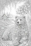 Bear Botanimal — Coloring Page - Purpose And Presence Digio