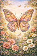 Butterfly Botanimal — Digital Poster - Purpose And Presence Digio