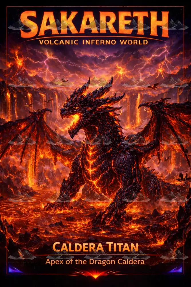 Caldera Titan Atlas of Elsewhere AOE Digital Artwork