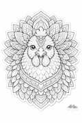 Chicken Mandimal — Coloring Page - Purpose And Presence Digio