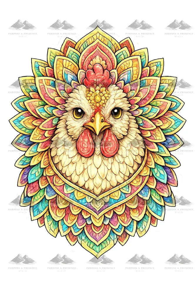 Chicken Mandimal, Digital Sticker Digital Sticker