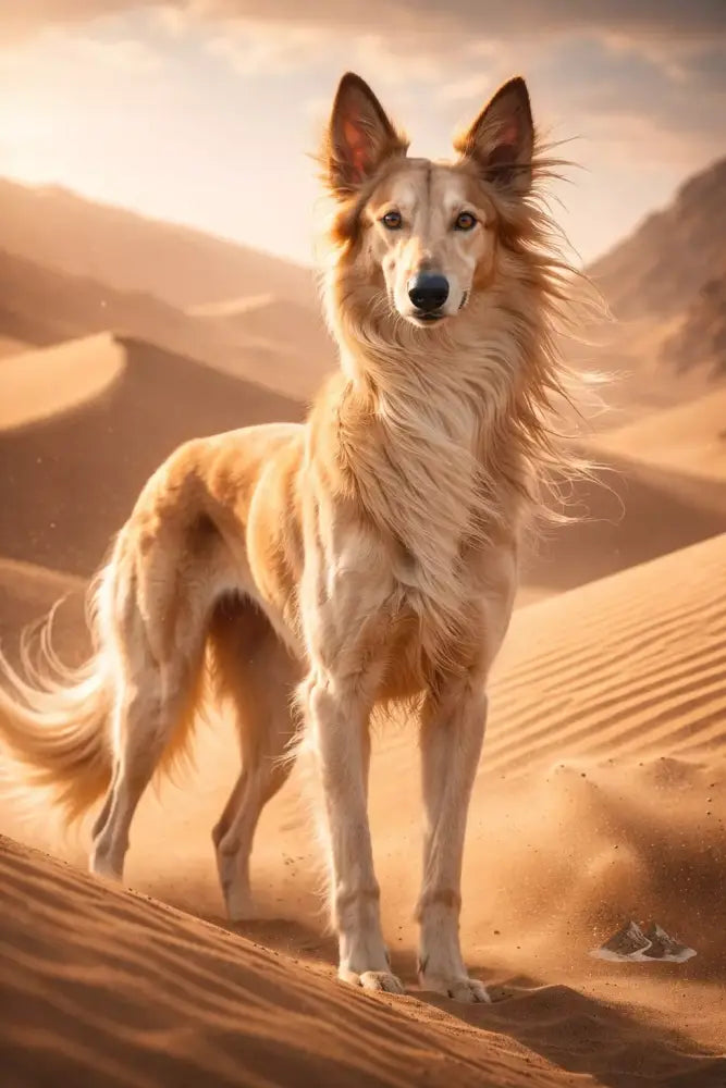 Desert Windhound/Cão do Vento do Deserto/Lebrel del Viento del Desierto - Purpose And Presence Digio