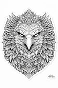 Eagle Mandimal — Coloring Page - Purpose And Presence Digio