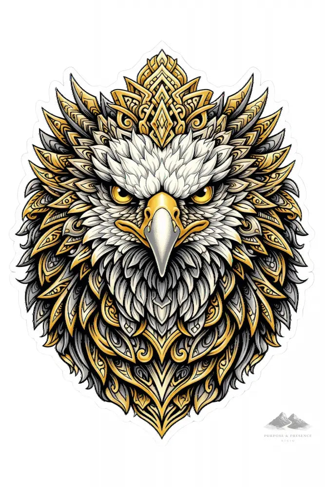 Eagle Mandimal — Digital Sticker - Purpose And Presence Digio