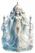 Empress of Eternal Devotion — The Taj Mahal World Monument Guardians Sticker - Purpose And Presence Digio