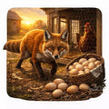 Fox Egg Thief Candid Creatures Sticker - Purpose And Presence Digio