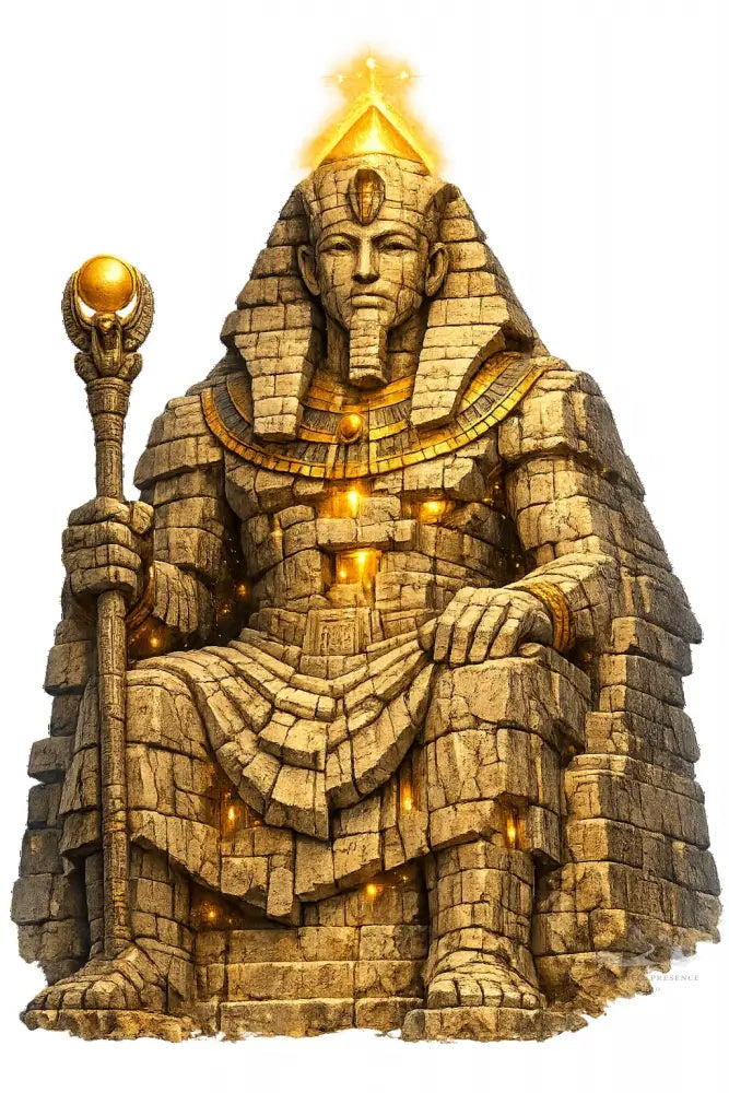 Giza — Guardian of the First Stone World Monument Guardians Sticker - Purpose And Presence Digio