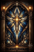 Golden Cross — Lumindal Print - Purpose And Presence Digio
