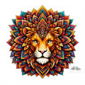 Lion Mandimal — Digital Sticker - Purpose And Presence Digio