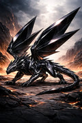 Noctyrex — Shardscale Sovereign Digital Poster - Purpose And Presence Digio