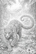 Panther Botanimal — Coloring Page - Purpose And Presence Digio