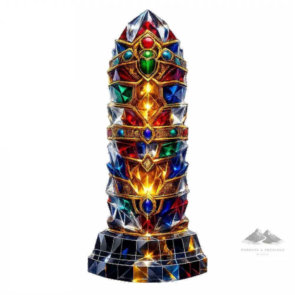 Prismatic Pharaoh Totem / Totem Faraó Prismático / Tótem Faraón Prismático - Purpose And Presence Digio