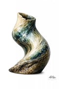 Riverstone Crouching —  Fusion Pottery | Cerâmica de Fusão - Purpose And Presence Digio