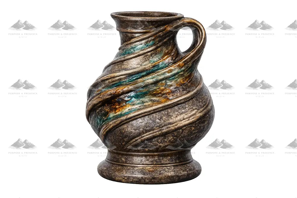 Spiral Current Vessel, Fusion Pottery | Cerâmica de Fusão Sticker