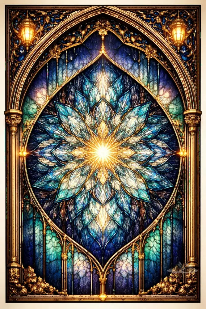 Star Gate, Lumindal Print Digital Poster