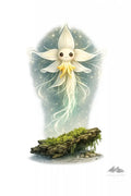 Stickers – Botanical - Ethereal Ghost Orchid Character - Purpose And Presence Digio