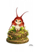 Stickers – Botanical - Monkey Orchid Character - Purpose And Presence Digio