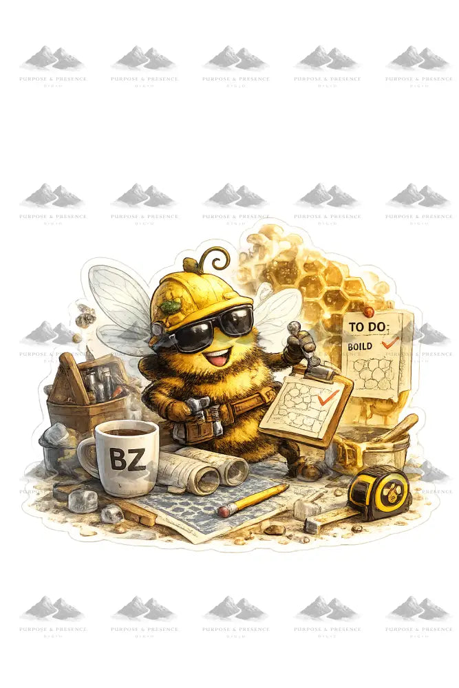 Stickers - Idiom - Busy as a Bee Sticker