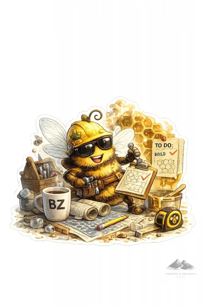 Stickers - Idiom - Busy as a Bee - Purpose And Presence Digio