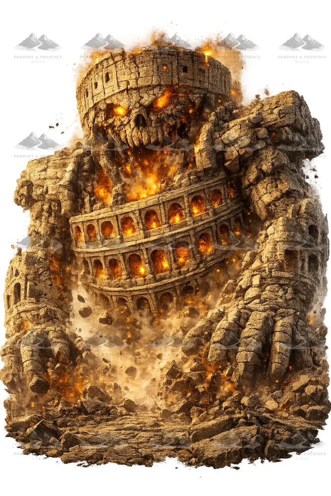 The Arena Titan World Monument Guardians Sticker Sticker