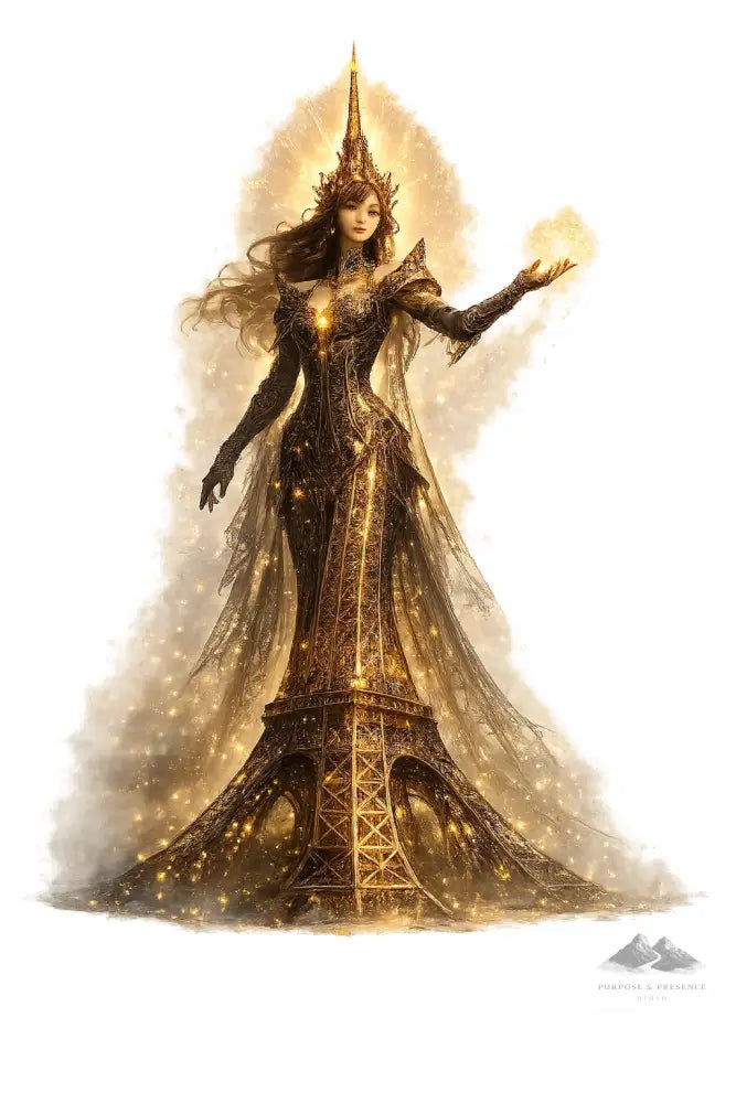 The Lady of Iron (Eiffel Tower) World Guardians Monument Sticker Sticker