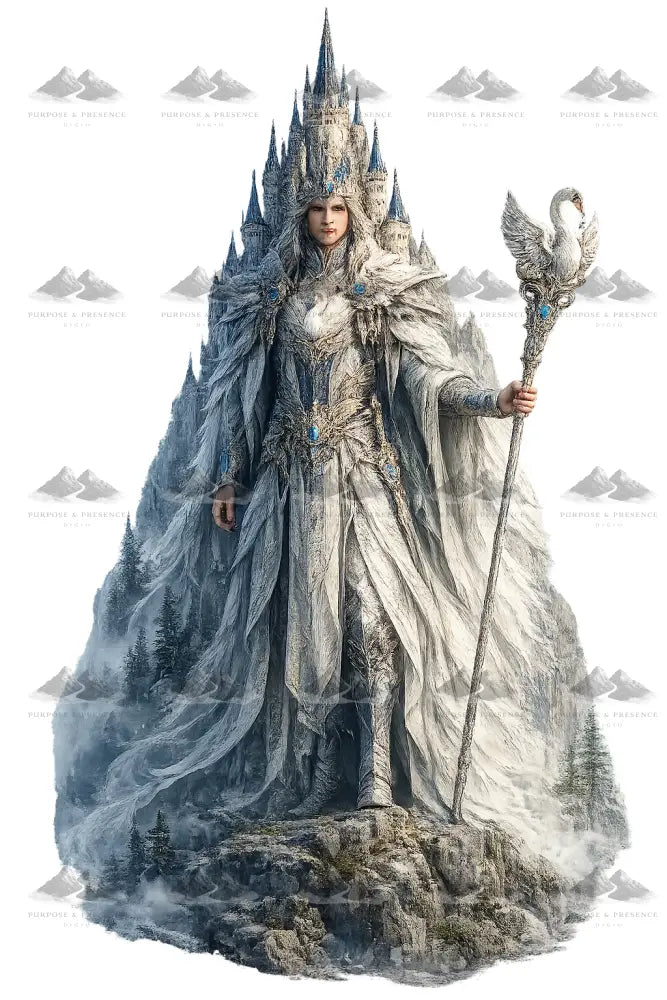 The Swan King, Neuschwanstein World Monument Guardians Sticker Sticker