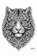 Tiger Mandimal — Coloring Page - Purpose And Presence Digio