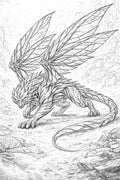 Tigraxis — Shardscale Sovereign Coloring Page - Purpose And Presence Digio