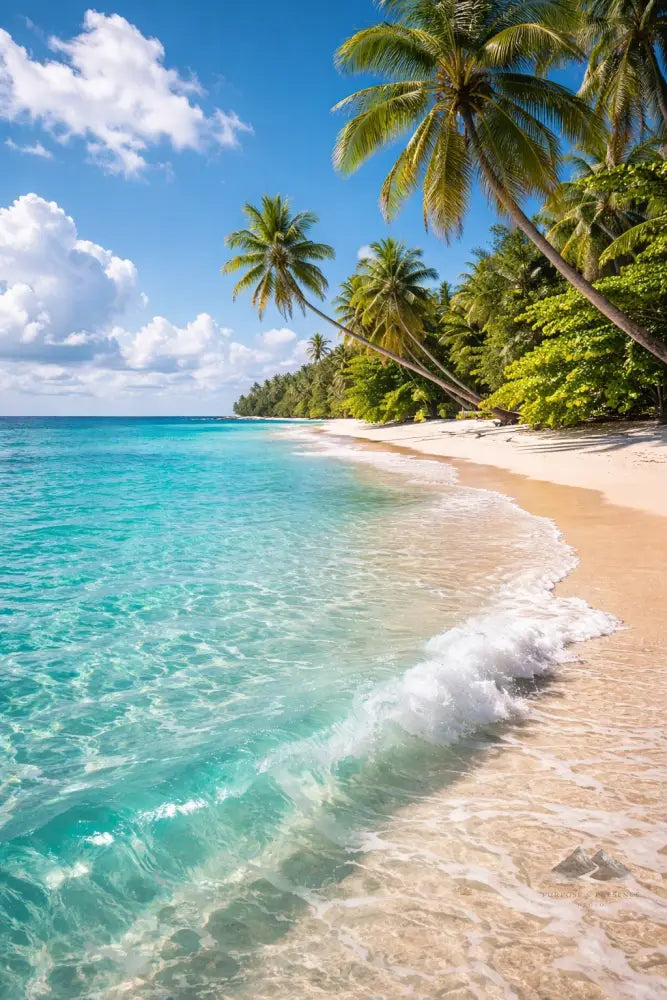 Tropical Turquoise Beach / Praia Tropical Turquesa / Playa Tropical Turquesa - Purpose And Presence Digio