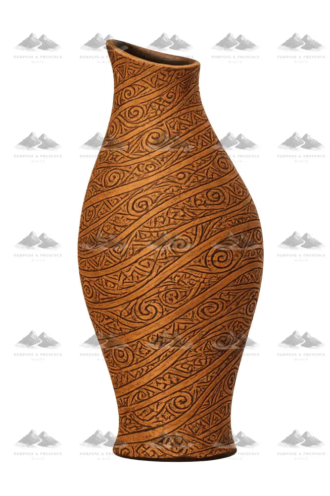 Woven Earth Vessel, Fusion Pottery | Cerâmica de Fusão Sticker